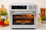 25L Air Fryer Oven – Complete Kitchen Solution: Air Fry, Bake, Roast, Dehydrate, Broil, Toast, Bagel, Rotisserie & Pizza