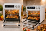 25L Air Fryer Oven – Complete Kitchen Solution: Air Fry, Bake, Roast, Dehydrate, Broil, Toast, Bagel, Rotisserie & Pizza - Image 3