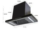 NATTY (750 MM) - Super Saver BLDC Chimney – 25-Speed Silent Motor with High Suction Power & Low Noise Performance - Image 2