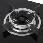 Stylish 2-in-1 Built-in & Table Top 2 Burner Hob with Premium Golden Border - Image 4