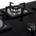 Stylish 2-in-1 Built-in & Table Top 3 Burner Hob with Premium Golden Border - Image 4