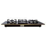 Stylish 2-in-1 Built-in & Table Top 4 Burner Hob with Premium Golden Border - Image 3
