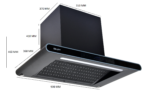 MUTE (900 MM) - Super Saver BLDC Chimney – 25-Speed Silent Motor with High Suction Power & Low Noise Performance - Image 2