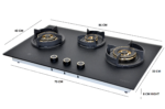 Built-in & Table Top 2-in-1 Hob – Now with Smart Digital Timer [GCO4390GTB] - Image 6