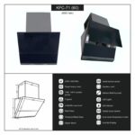 Kraft Italy KFC 71 60cm (600 MM ) Super Slant Chimney – Motion Sensor, Powerful Suction, Modern Kitchen Hood - Image 9